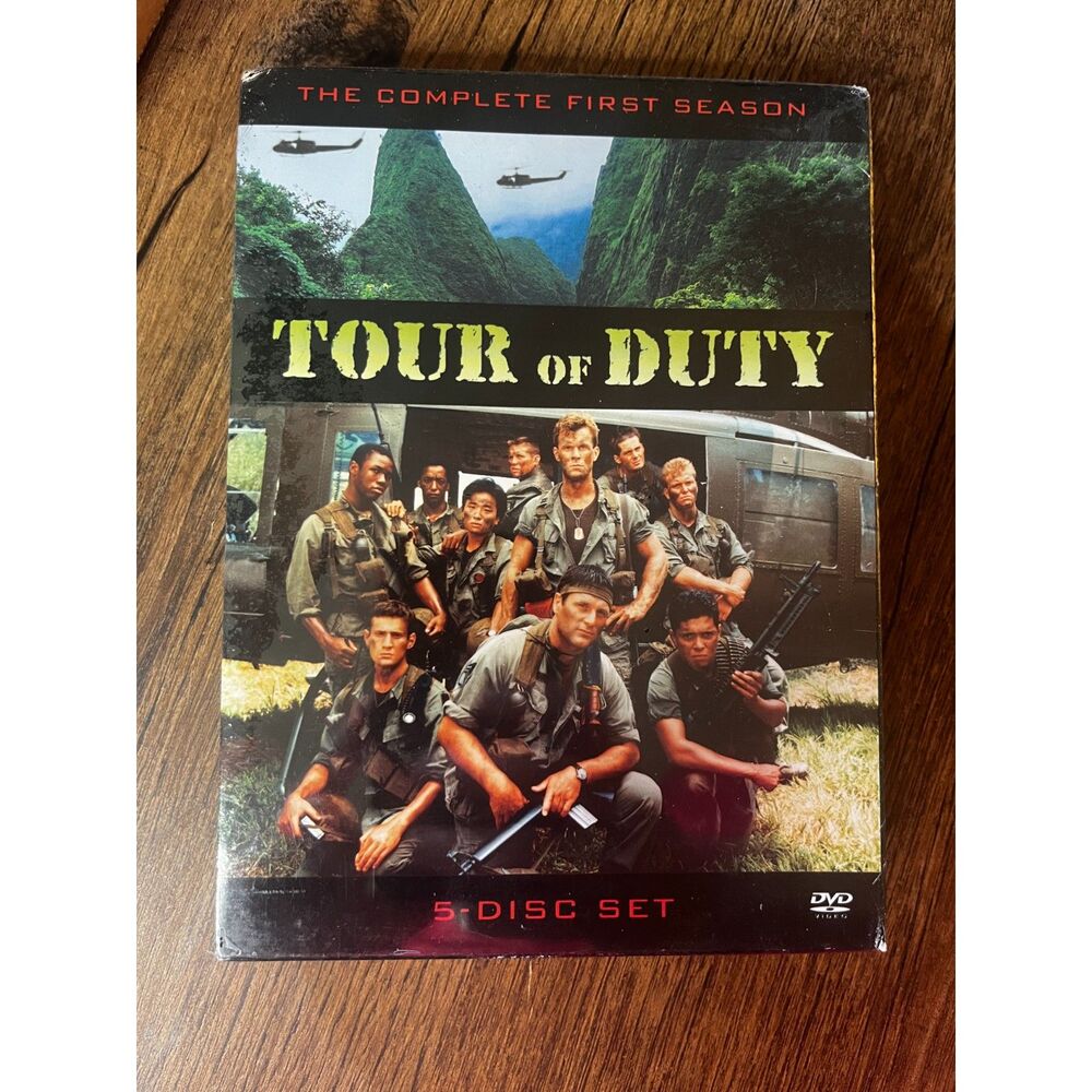 Tour of Duty The Complete First Season DVD 5-Disc Set Sealed new Vietnam War